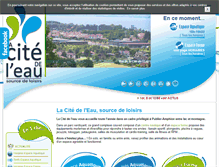 Tablet Screenshot of lacitedeleau.com